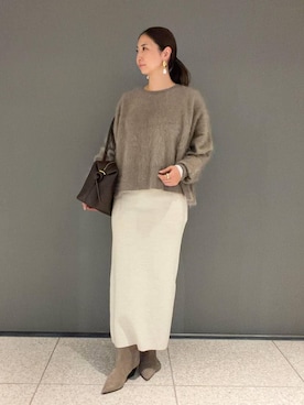 chaos_misaさん（レディース・161cm）の冬コーディネート