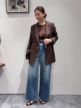 chaos_misaさん（レディース・161cm）の冬コーディネート