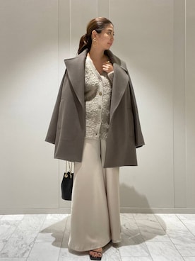 「Chaos（カオス）のアイテム（その他アウター）」を使った、chaos_misaさん（レディース・161cm）の秋コーディネート