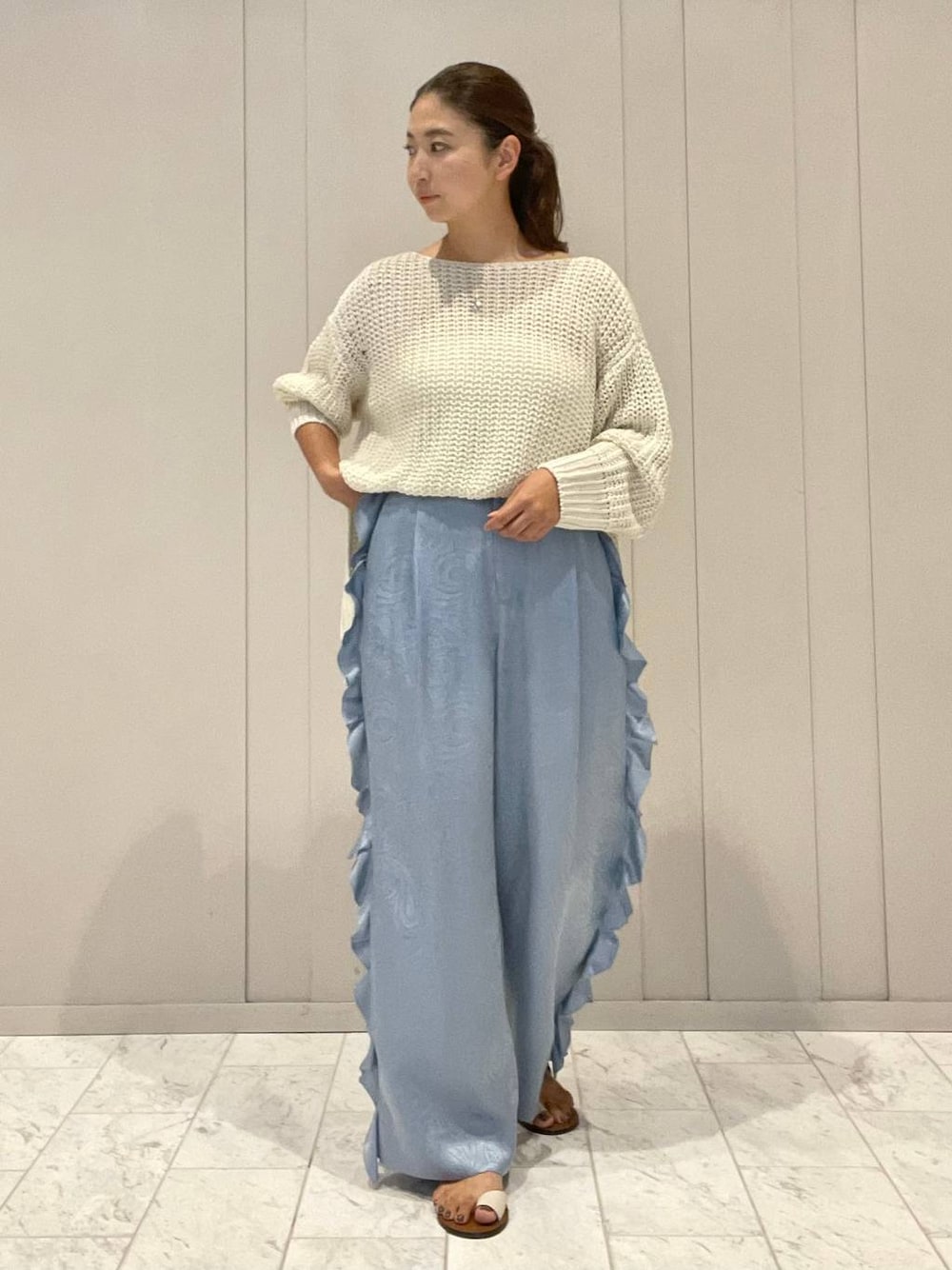 ウォーダリネンプルオーバー Chaos（カオス） ニット セーター /ウォーダリネンプルオーバー