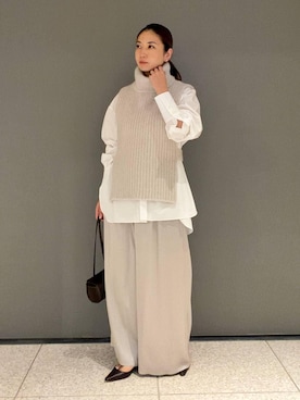 chaos_misaさん（レディース・161cm）の秋コーディネート