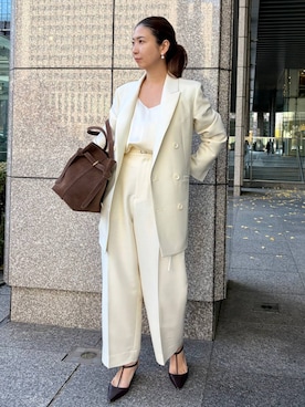 「アイテム（キャミソール）」を使った、chaos_misaさん（レディース・161cm）の冬コーディネート