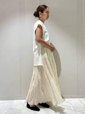 「Chaos（カオス）のアイテム（キャミソール）」を使った、chaos_misaさん（レディース・161cm）の夏コーディネート