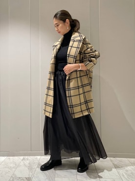 「Chaos（カオス）のアイテム（その他アウター）」を使った、chaos_misaさん（レディース・161cm）の秋コーディネート