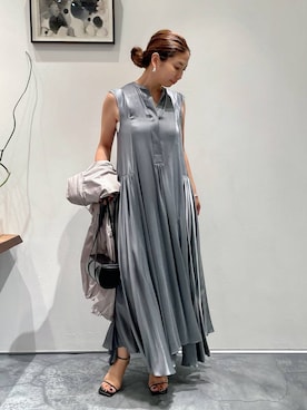 「アイテム（ブルゾン）」を使った、chaos_misaさん（レディース・161cm）の夏コーディネート