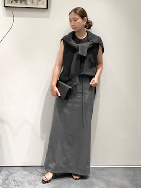 「Chaos（カオス）のアイテム（サンダル）」を使った、chaos_misaさん（レディース・161cm）の夏コーディネート