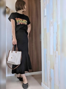 「ご近所コーデ」｜「アイテム（スリッポン）」を使った、miyaccchiさん（レディース・165cm）の夏コーディネート