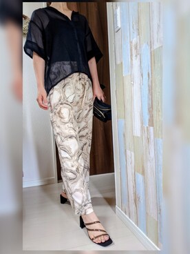 miyaccchiさん（レディース・165cm）の夏コーディネート