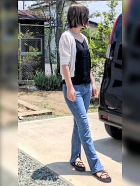 「fifth（フィフス）のアイテム（キャミソール）」を使った、miyaccchiさん（レディース・165cm）の夏コーディネート