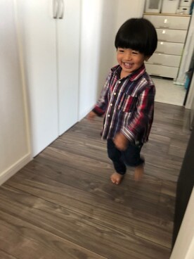 「こども ビームス（コドモビームス）のアイテム」を使った、ayapon110さん（レディース・168cm）の夏コーディネート