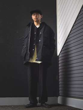 「URBAN RESEARCH（アーバンリサーチ）のアイテム（ブルゾン）」を使った、さったくさん（メンズ・175cm）の秋コーディネート
