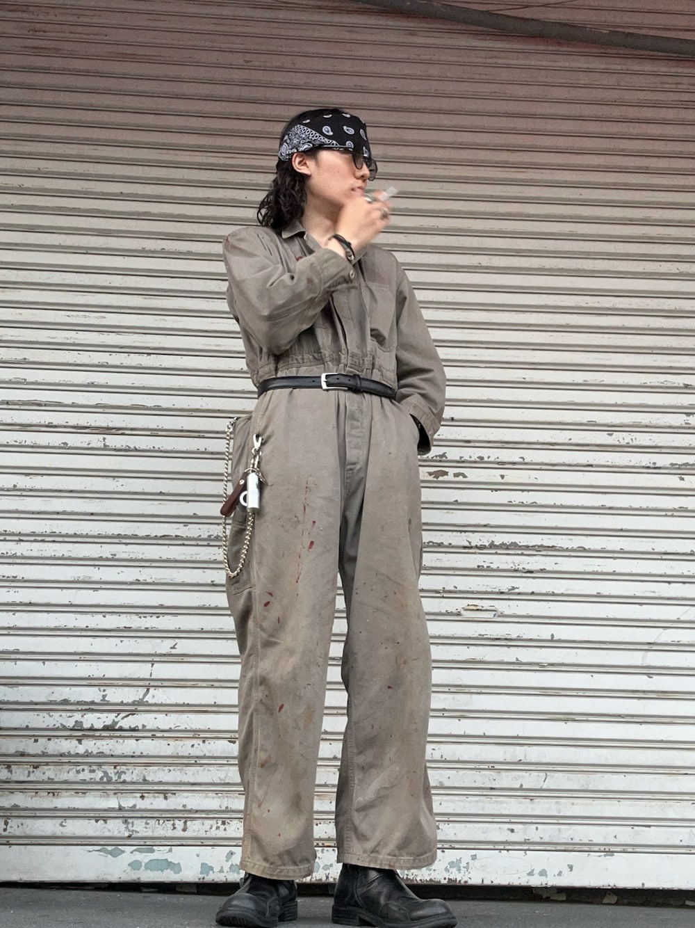 VINTAGEのつなぎ/オールインワンを使った「アメカジ」の人気