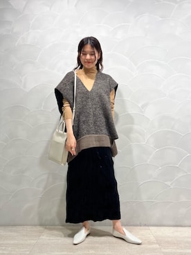 山田　オデット エ オディール スタッフさん（レディース・158cm）の秋コーディネート