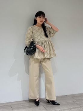 山田　オデット エ オディール スタッフさんのコーディネート