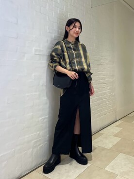 山田 オデット エ オディール スタッフさん(レディース・158cm)の秋コーディネート