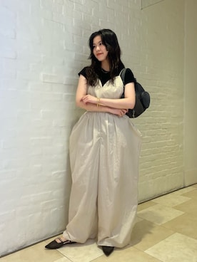 「syndro」｜山田　オデット エ オディール スタッフさん（レディース・158cm）の夏コーディネート