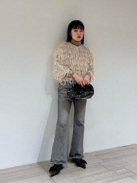 「SY UNITED ARROWS（シーユナイテッドアローズ）のアイテム」を使った、山田　オデット エ オディール スタッフさん（レディース・158cm）の春コーディネート