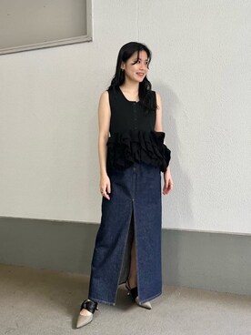 「syndro」｜山田　オデット エ オディール スタッフさん（レディース・158cm）の春コーディネート