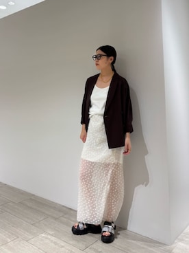 山田　オデット エ オディール スタッフさんのコーディネート