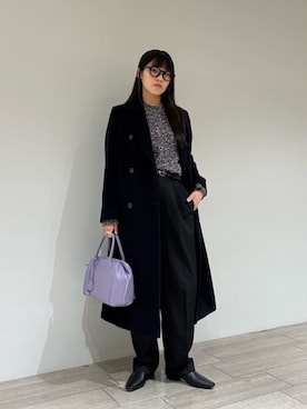 山田 オデット エ オディール スタッフさん(レディース・158cm)の冬コーディネート