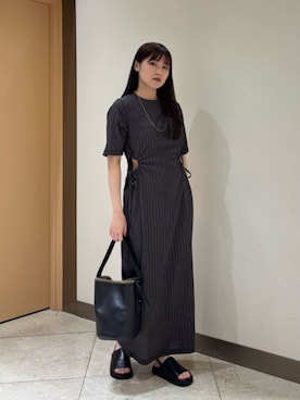 山田 オデット エ オディール スタッフさん(レディース・158cm)の春コーディネート