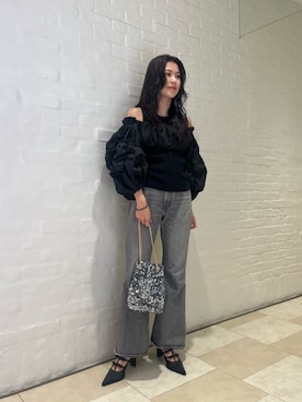 山田　オデット エ オディール スタッフさん（レディース・158cm）の秋コーディネート