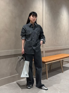 「SY UNITED ARROWS（シーユナイテッドアローズ）のアイテム」を使った、山田　オデット エ オディール スタッフさん（レディース・158cm）の春コーディネート