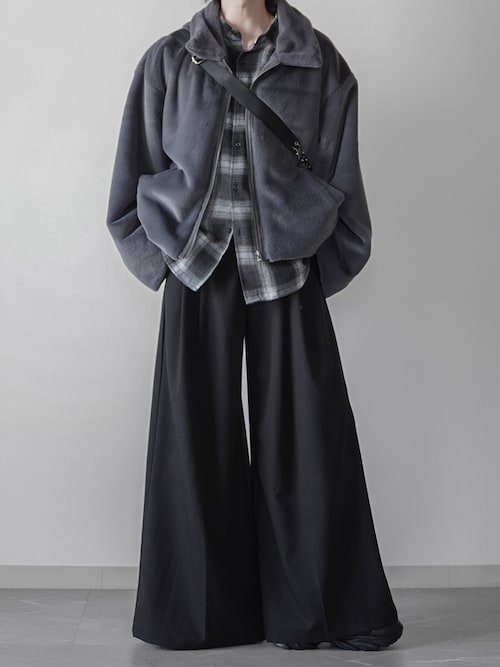 ELLUV/エルヴ】クリアジョーゼット ショート丈タンクトップ（タンク