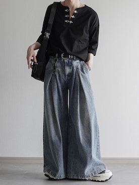 翔【低身長コーデ】さん（メンズ・167cm）の春コーディネート