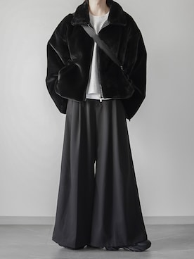 「アイテム（ブルゾン）」を使った、翔【低身長コーデ】さん（メンズ・167cm）の秋コーディネート