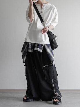 「アイテム（アクセサリー）」を使った、翔【低身長コーデ】さん（メンズ・167cm）の春コーディネート