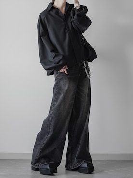 「アイテム（シャツ/ブラウス）」を使った、翔【低身長コーデ】さん（メンズ・167cm）の秋コーディネート