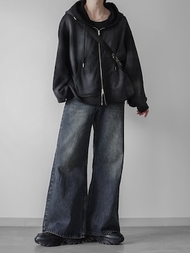 「アイテム（ショルダーバッグ）」を使った、翔【低身長コーデ】さん（メンズ・167cm・20代）の秋コーディネート