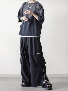 「アイテム（ブレスレット）」を使った、翔【低身長コーデ】さん（メンズ・167cm）の夏コーディネート