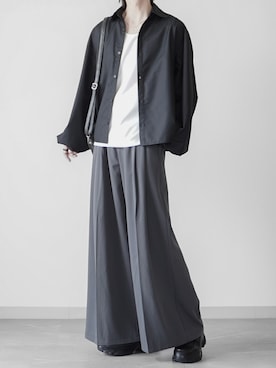 「アイテム（ネックレス）」を使った、翔【低身長コーデ】さん（メンズ・167cm・20代）の秋コーディネート