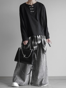 「Alfred Alex（アルフレッドアレックス）のアイテム」を使った、翔【低身長コーデ】さん（メンズ・167cm）の秋コーディネート