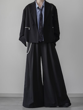 「アイテム（フォーマルスーツ/小物）」を使った、翔【低身長コーデ】さん（メンズ・167cm）の冬コーディネート