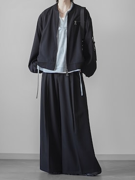 「アイテム（MA-1）」を使った、翔【低身長コーデ】さん（メンズ・167cm）の秋コーディネート