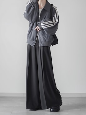 「アイテム（ジャージ）」を使った、翔【低身長コーデ】さん（メンズ・167cm）の秋コーディネート