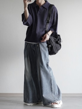 「ELLUV（エルブ）のアイテム」を使った、翔【低身長コーデ】さん（メンズ・167cm）の夏コーディネート