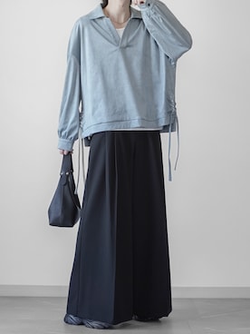 「アイテム（ハンドバッグ）」を使った、翔【低身長コーデ】さん（メンズ・167cm）の秋コーディネート