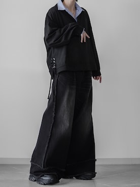 「HARE（ハレ）のアイテム（パンツ）」を使った、翔【低身長コーデ】さん（メンズ・167cm）の冬コーディネート