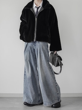 「アイテム（フォーマルスーツ/小物）」を使った、翔【低身長コーデ】さん（メンズ・167cm）の冬コーディネート