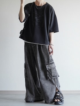 翔【低身長コーデ】さん（メンズ・167cm）の夏コーディネート