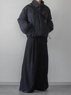 「アイテム（ダウンジャケット/コート）」を使った、翔【低身長コーデ】さん（メンズ・167cm・20代）の秋コーディネート