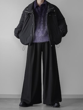 「アイテム（ポロシャツ）」を使った、翔【低身長コーデ】さん（メンズ・167cm）の冬コーディネート