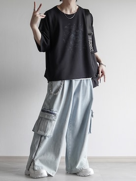 翔【低身長コーデ】さん(メンズ・167cm)の夏コーディネート
