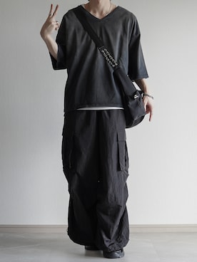 「Lui's（ルイス）のアイテム」を使った、翔【低身長コーデ】さん（メンズ・167cm）の夏コーディネート