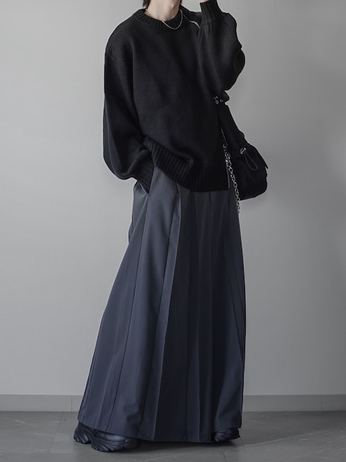 ELLUV/エルヴ】クリアジョーゼット ショート丈タンクトップ（タンク