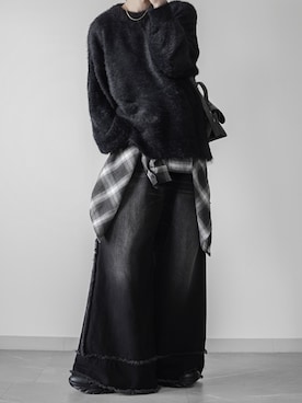 「HARE（ハレ）のアイテム（パンツ）」を使った、翔【低身長コーデ】さん（メンズ・167cm）の冬コーディネート